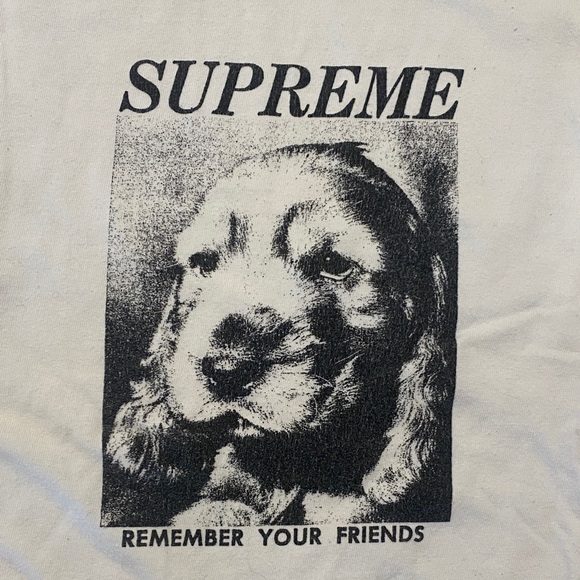 Supreme White Graphic Tee - Picture 3 of 4